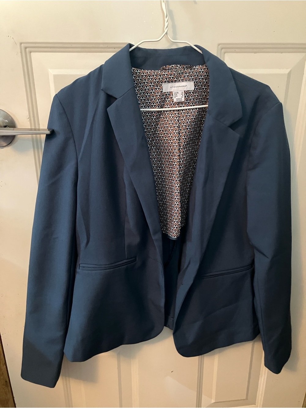 Light teal blue blazer